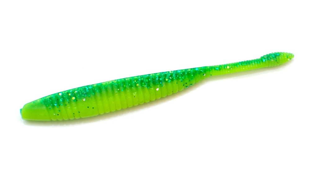 

Силиконовая приманка Rattle Bloom 95 мм, D001, 10 шт., Зеленый