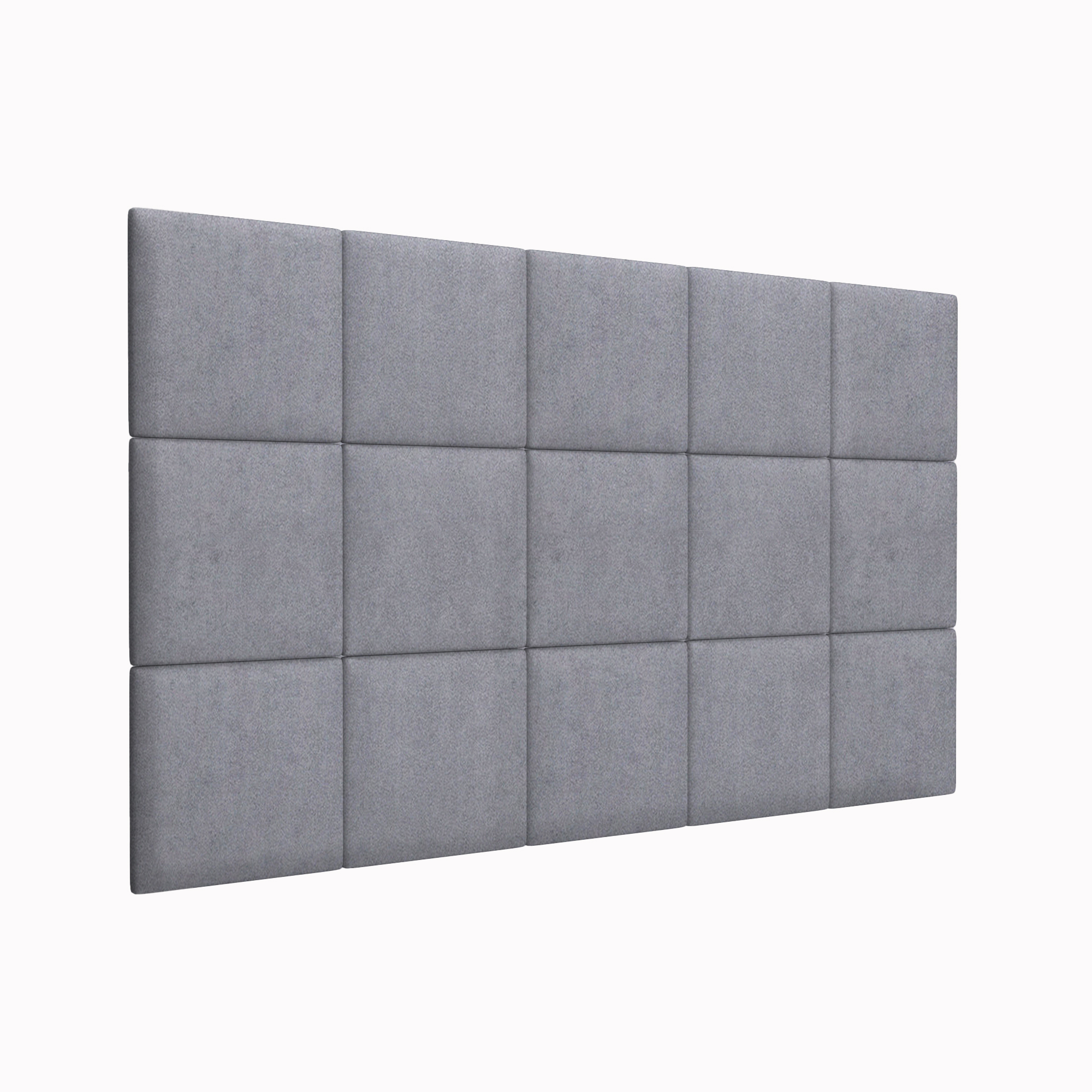 

Мягкие стеновые панели Alcantara Gray 30х30 см 1 шт.