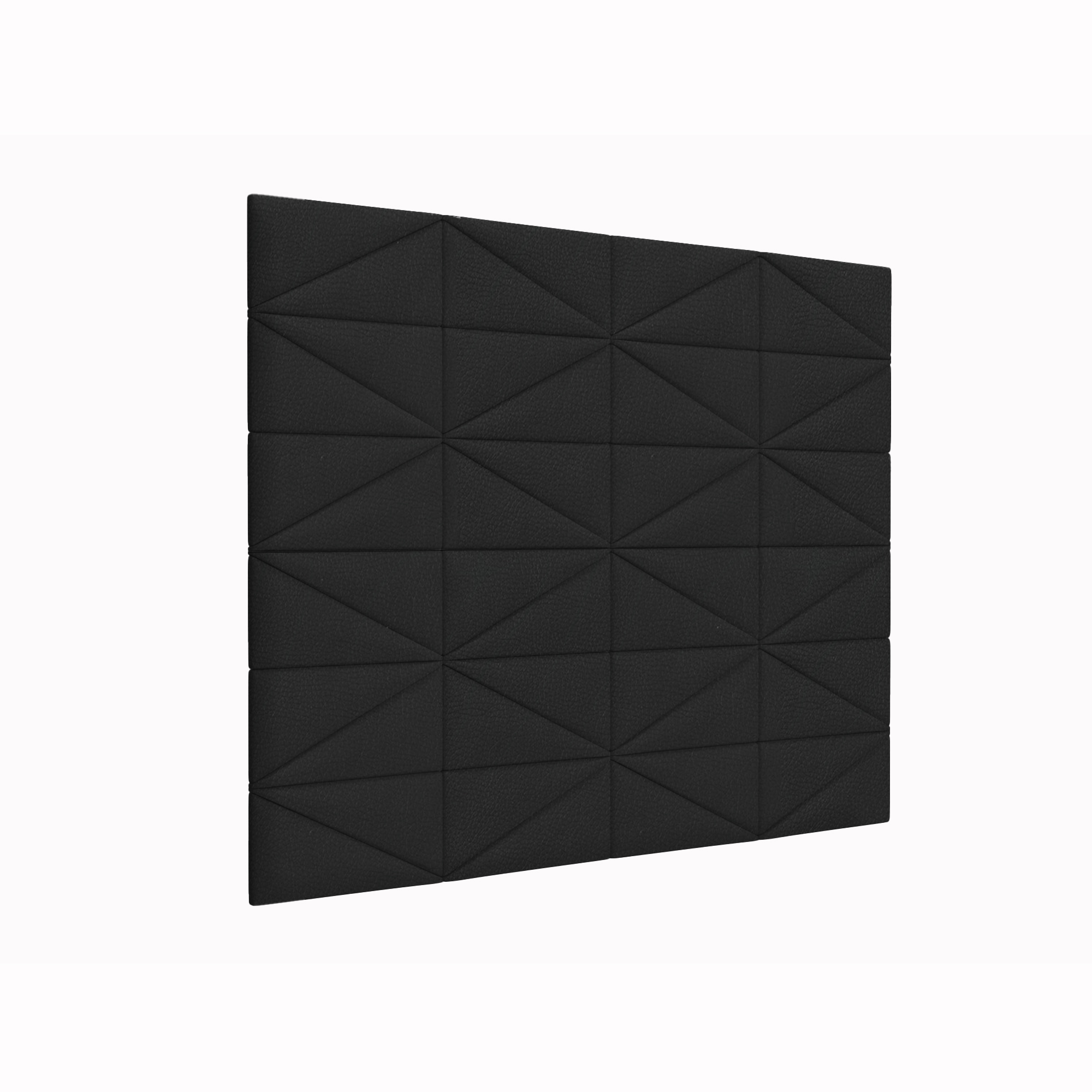 

Мягкие стеновые панели Eco Leather Black 15х30PL см 2 шт., Черный, OG1530PL-2