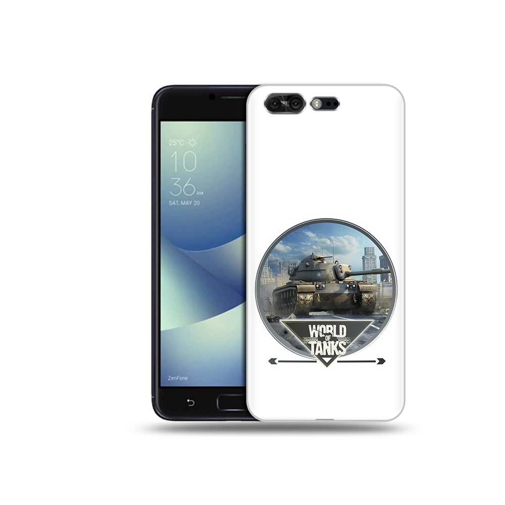 

Чехол MyPads Tocco для Asus ZenFone 4 Pro (ZS551KL) Мир танков, Прозрачный, Tocco