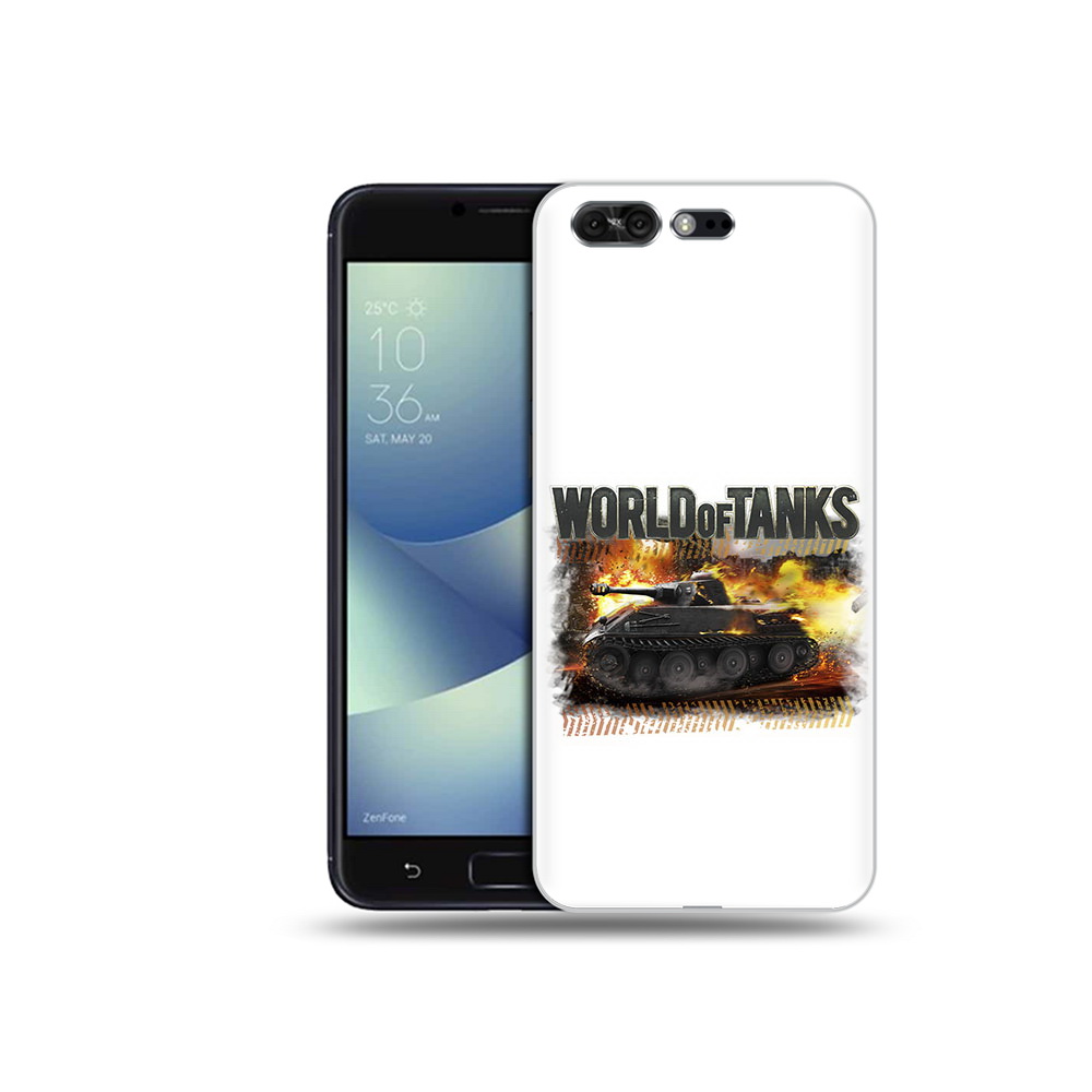

Чехол MyPads Tocco для Asus ZenFone 4 Pro (ZS551KL) Мир танков-2, Прозрачный, Tocco