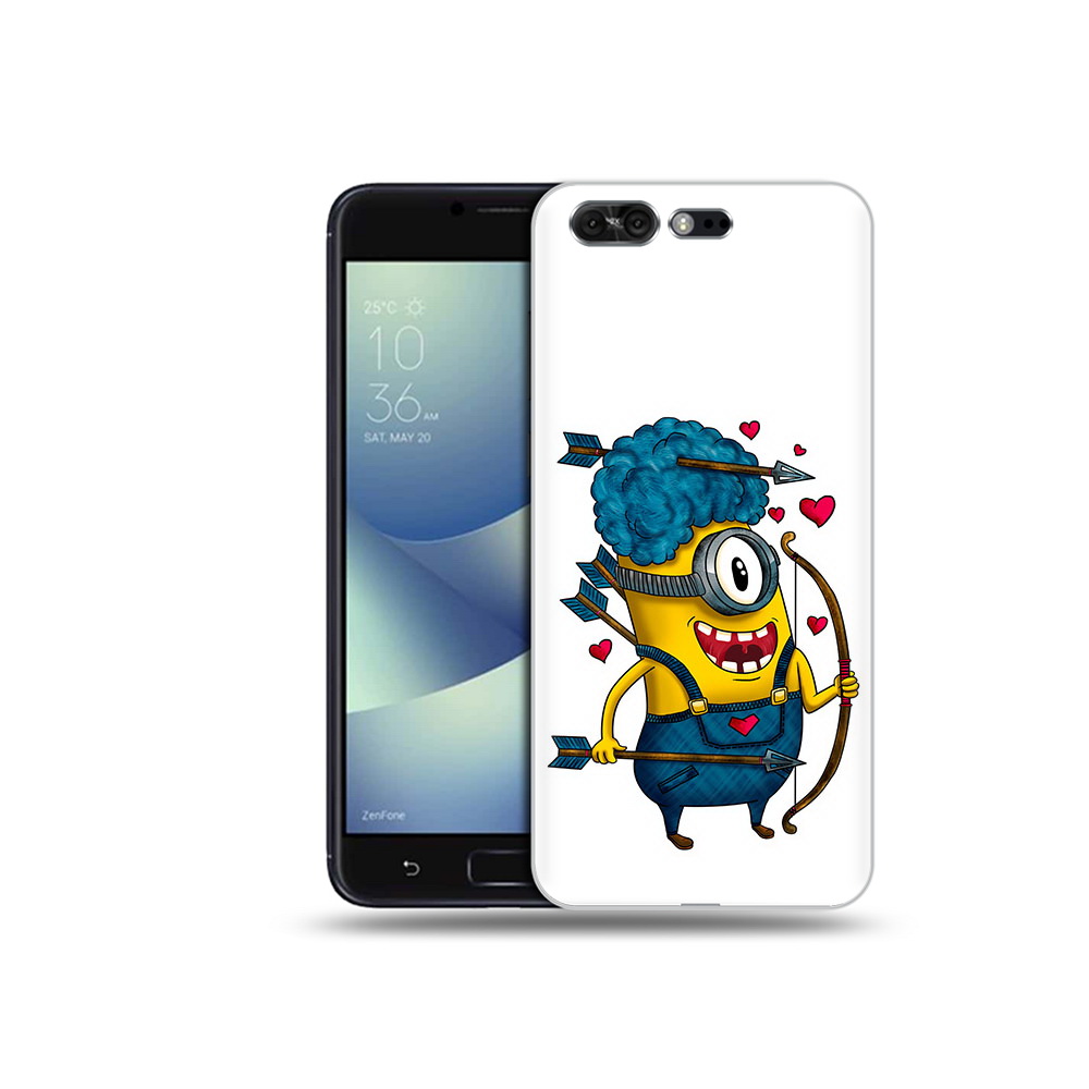 

Чехол MyPads Tocco для Asus ZenFone 4 Pro (ZS551KL) Миньон купидон, Прозрачный, Tocco