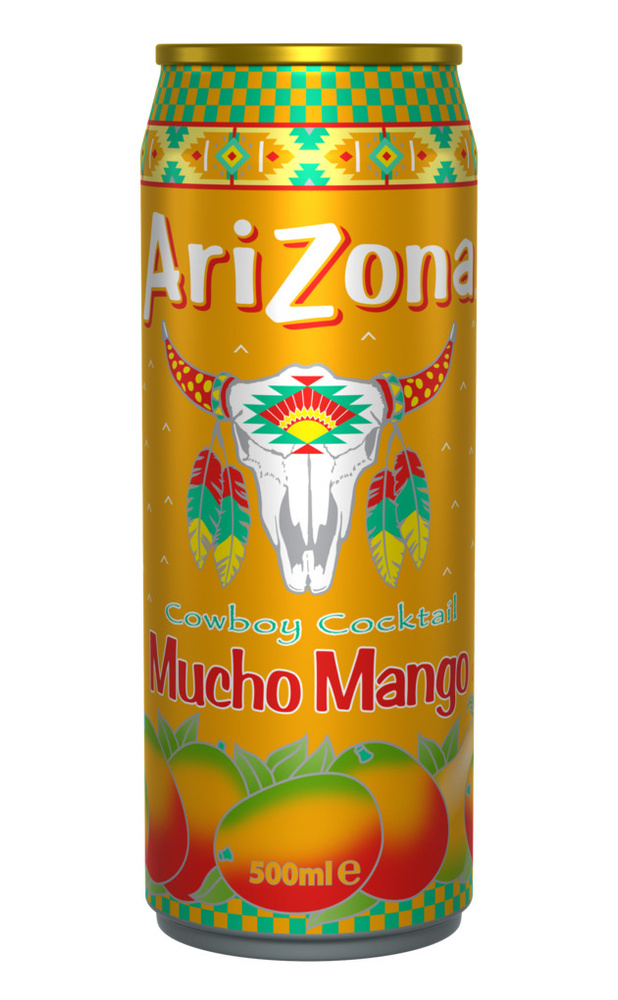 Чай холодный ARIZONA Mucho Mango (Манго) 0,5л х 12шт