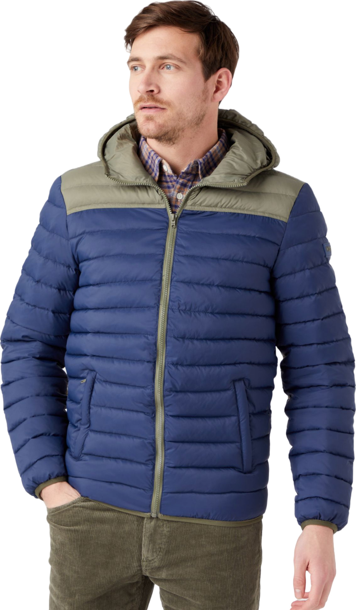 Куртка мужская Wrangler W4B1WA114 синяя L