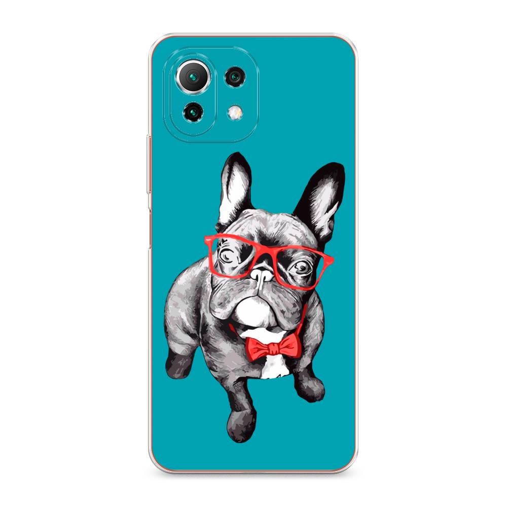 

Чехол для Xiaomi Mi 11 Lite/5G NE "Французский бульдог", 310250-1
