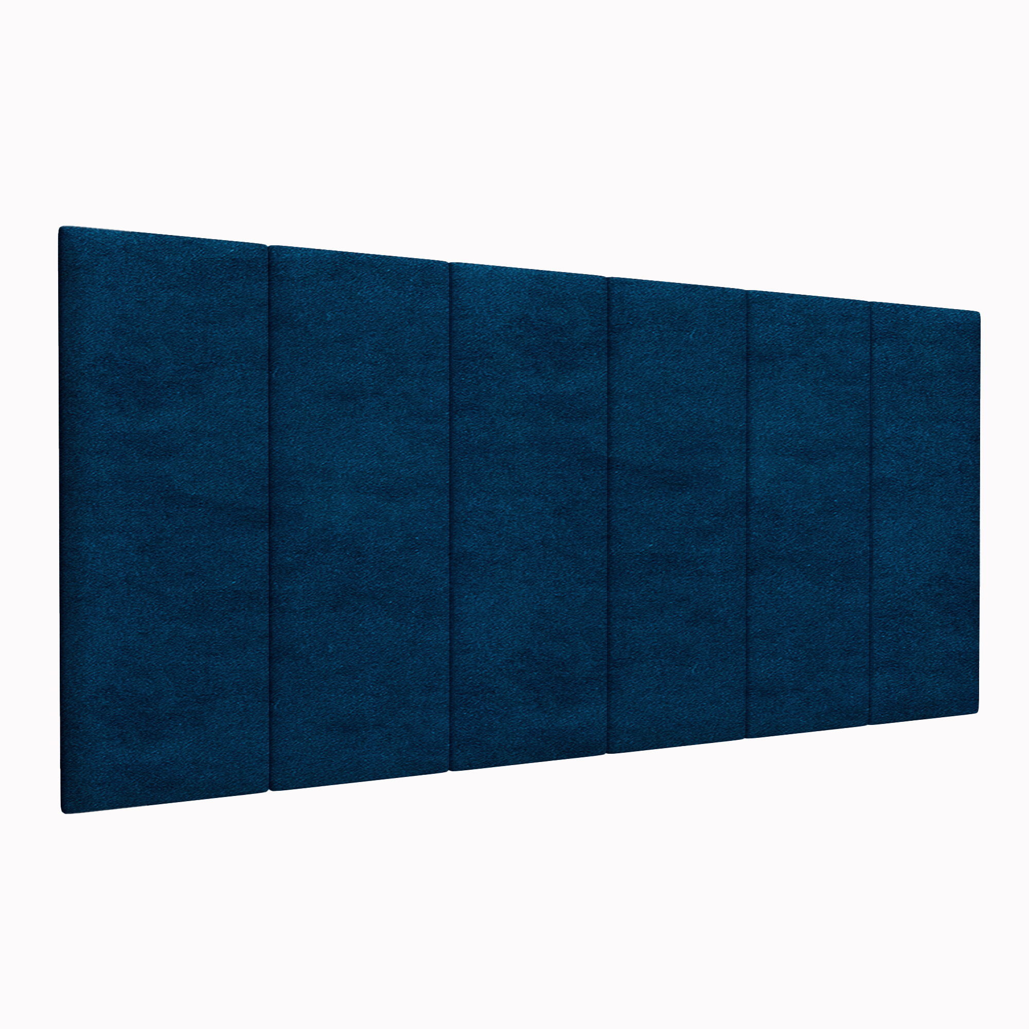 Мягкие стеновые панели Velour Blue 30х80 см 4 шт.
