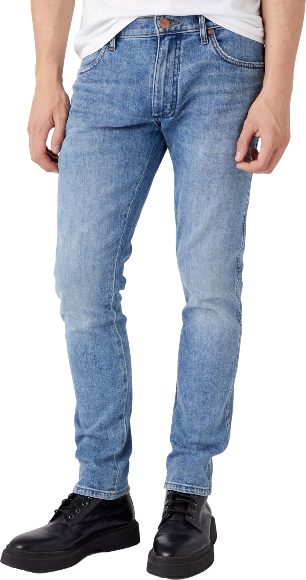 

Джинсы мужские Wrangler W18S59X4E голубые 30/34, Голубой, W18S59X4E