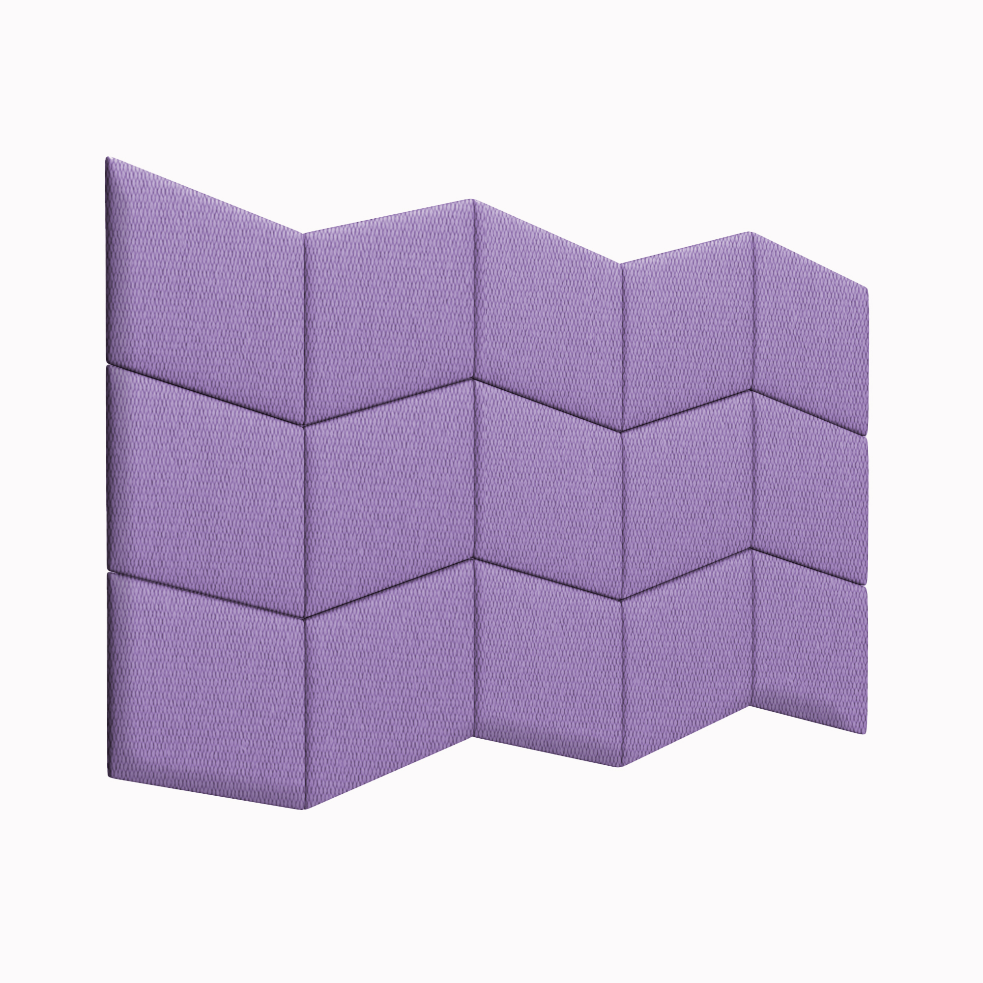 фото Мягкие стеновые панели cabrio violet 30х45pl см 2 шт. tartilla