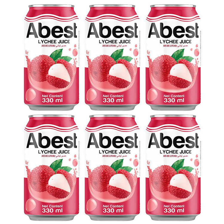 

Напиток сокосодержащий Abest Личи (6 шт. по 330 мл)