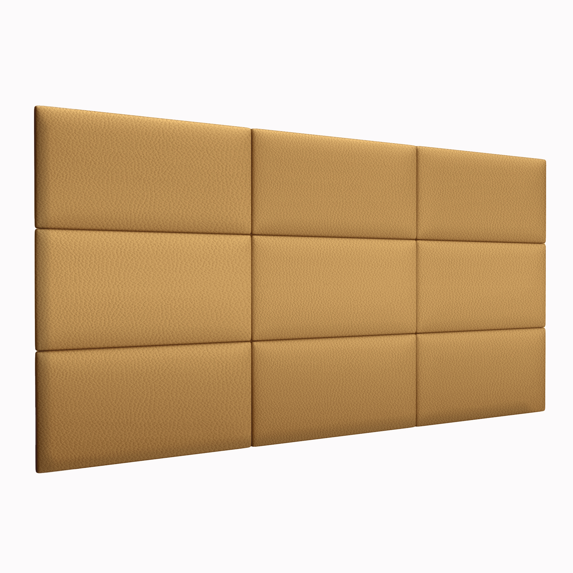 

Мягкие стеновые панели Eco Leather Gold 30х60 см 1 шт.