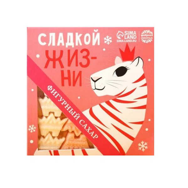 

Фигурный сахар «Сладкой жизни», 195 г.