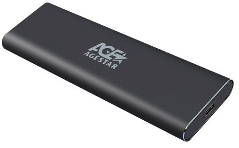

Внешний корпус для SSD AgeStar 3UBNF1C M.2 Gray
