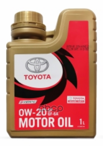 

Моторное масло Toyota 0W20 Gf-6A 1л