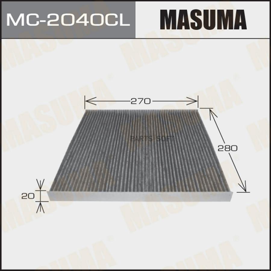 

Фильтр Салона Masuma Mc2040Cl
