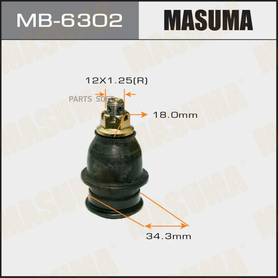 

Опора Шаровая Нижняя Honda Jazz/Fit Gd# 02-08 Masuma Mb6302