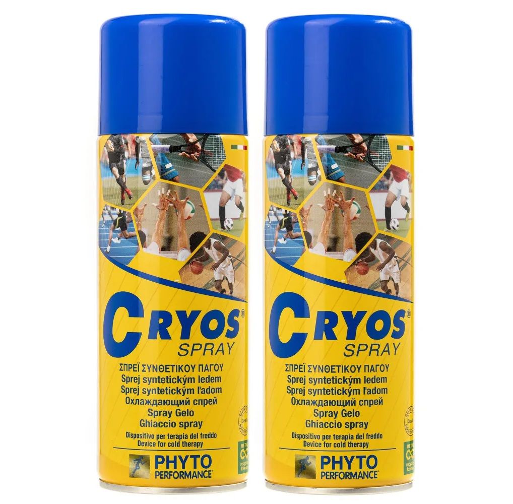 Спрей Phyto Performance CRYOS SPRAY, заморозка спортивная, 2 шт x 400 мл