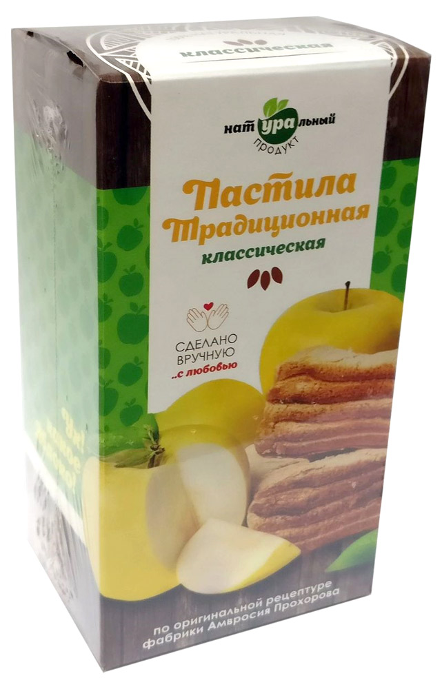 

Пастила яблочная Русские рецепты Традиционная 100 г
