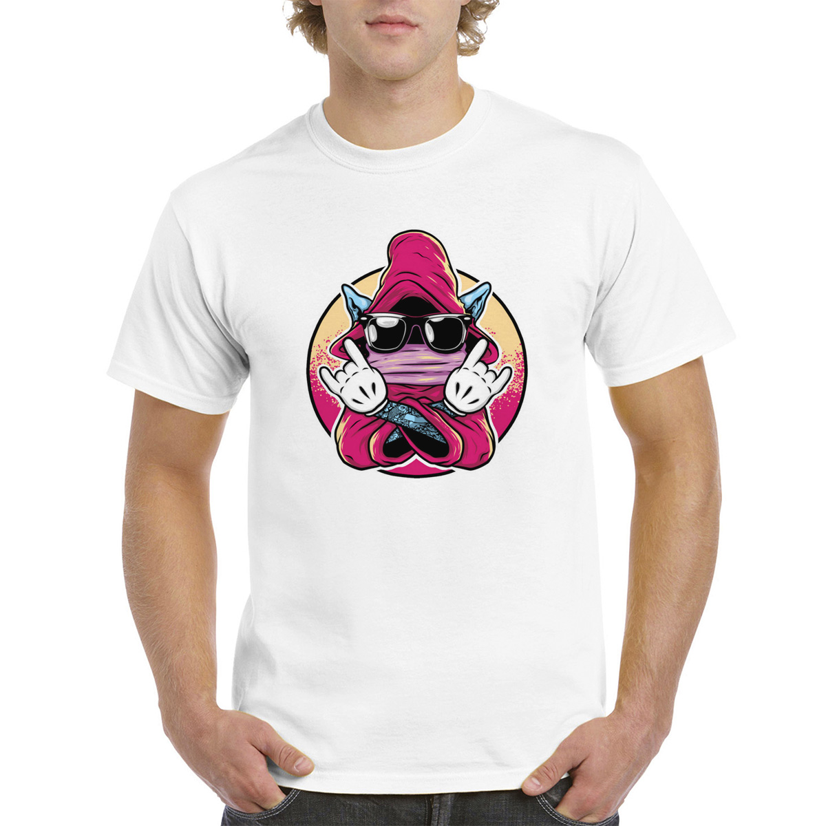 

Футболка унисекс CoolPodarok 2M015647 белая 42 RU, Белый, 2M015647