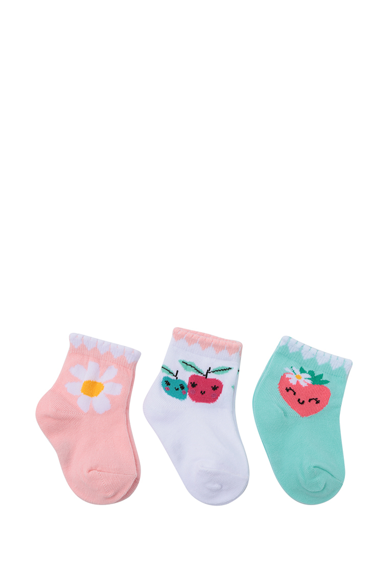 

Носки детские для девочек K8521 Kari baby 208517 цв.разноцветный р.6-12m, 208517