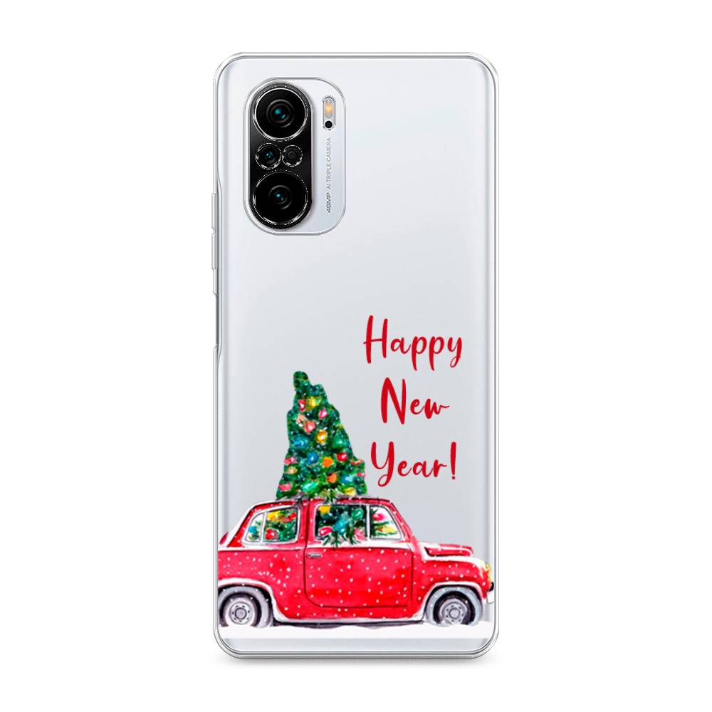 

Чехол для Xiaomi Poco F3/Redmi K40/Mi 11i "Happy New Year", Красный;зеленый, 310150-5
