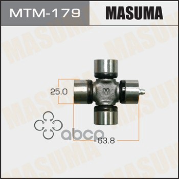 

Крестовина карданного вала Masuma MTM-179