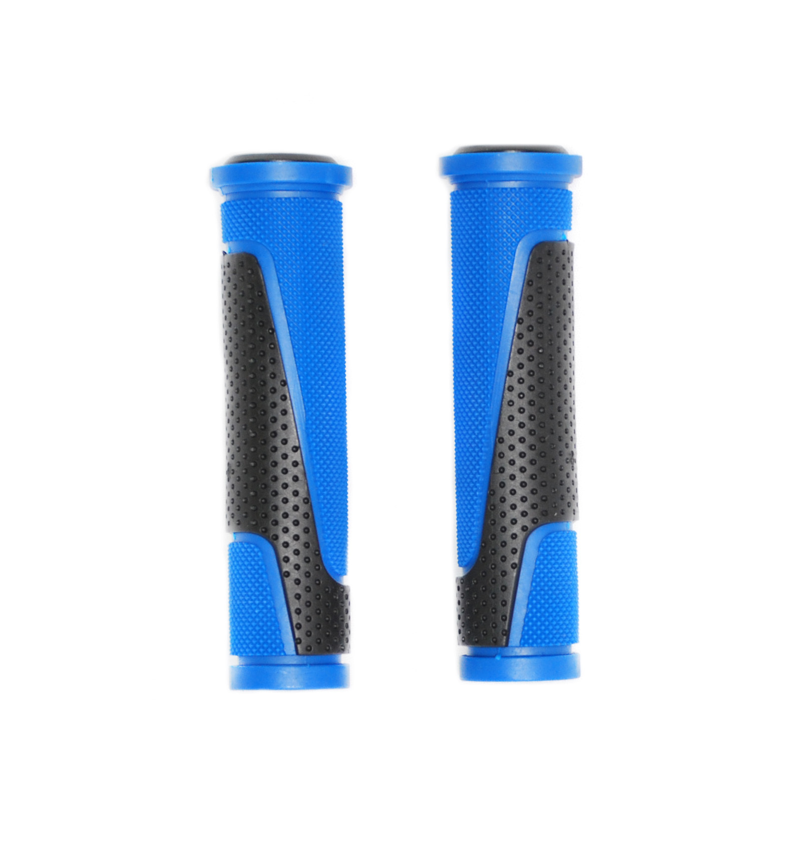 Грипсы H305 резиновые 130мм черно-синие