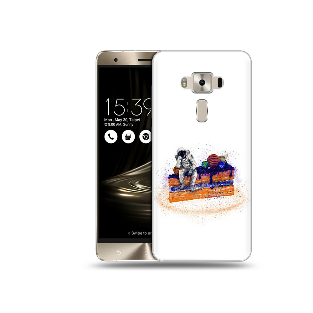 

Чехол MyPads Tocco для Asus ZenFone 3 торт с планетами, Прозрачный, Tocco