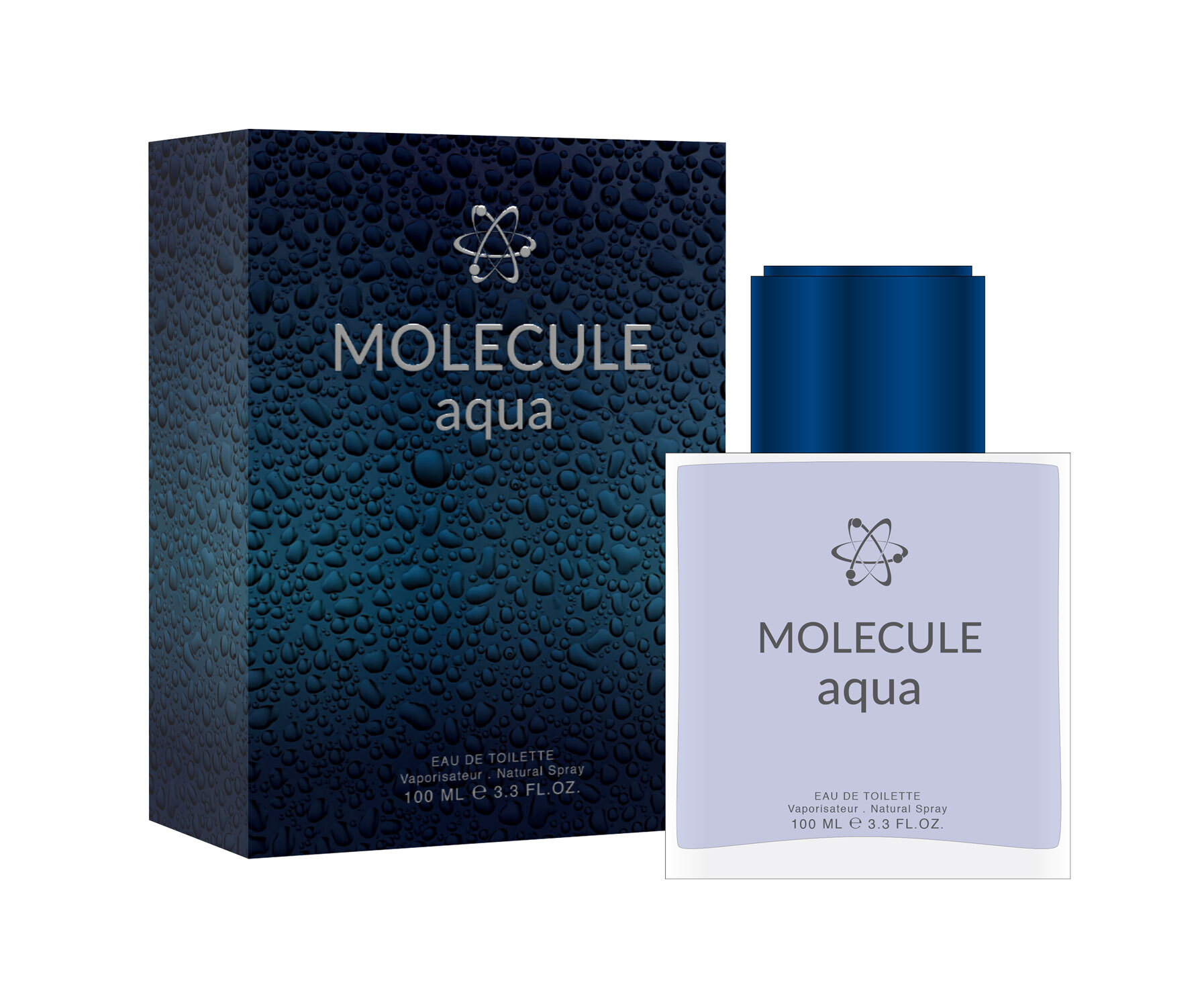 

Туалетная вода мужская KPK parfum Molecule Aqua 100 мл, Molecule Aqua Man 100 мл