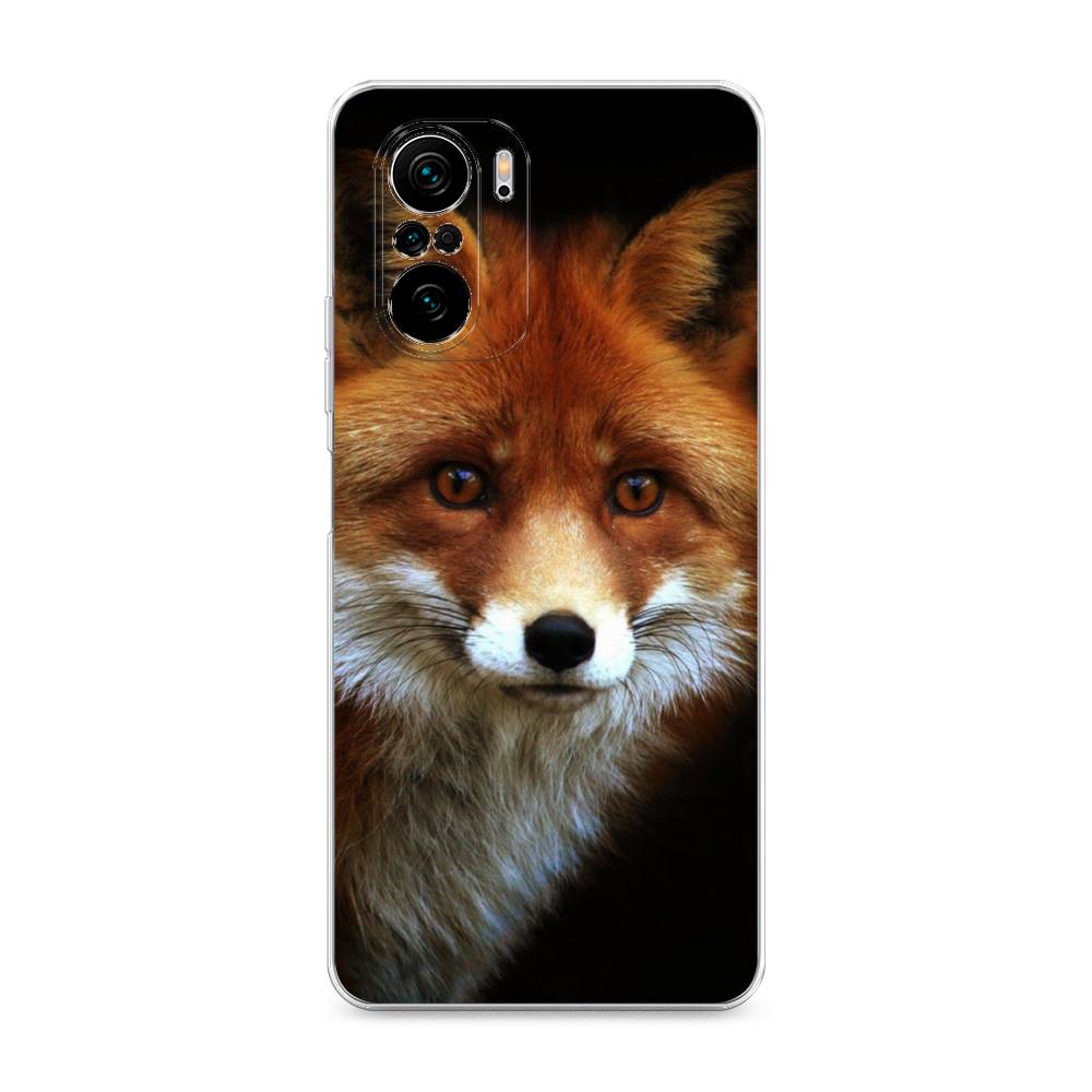 

Чехол на Poco F3/Redmi K40/Mi 11i "Лиса 2", Оранжевый;черный;серый, 310150-1