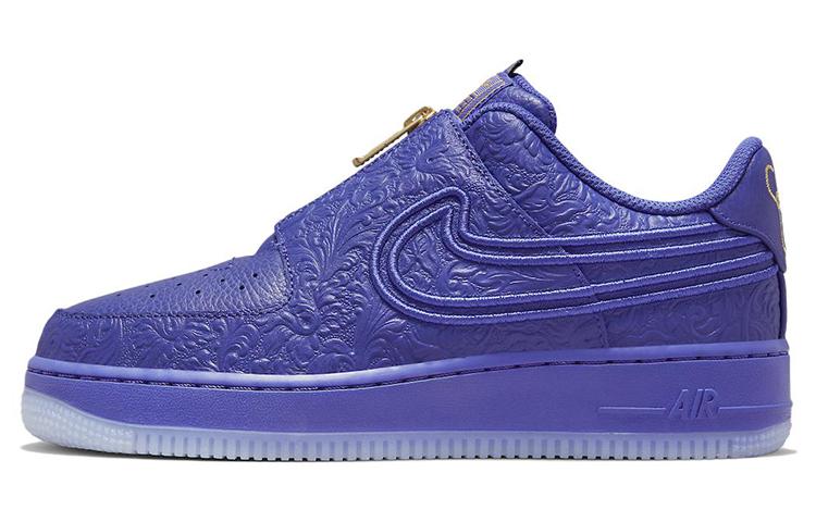 

Кеды унисекс Nike Air Force 1 Low serena williams swdc синие 38.5 EU, Синий, Air Force 1 Low serena williams swdc