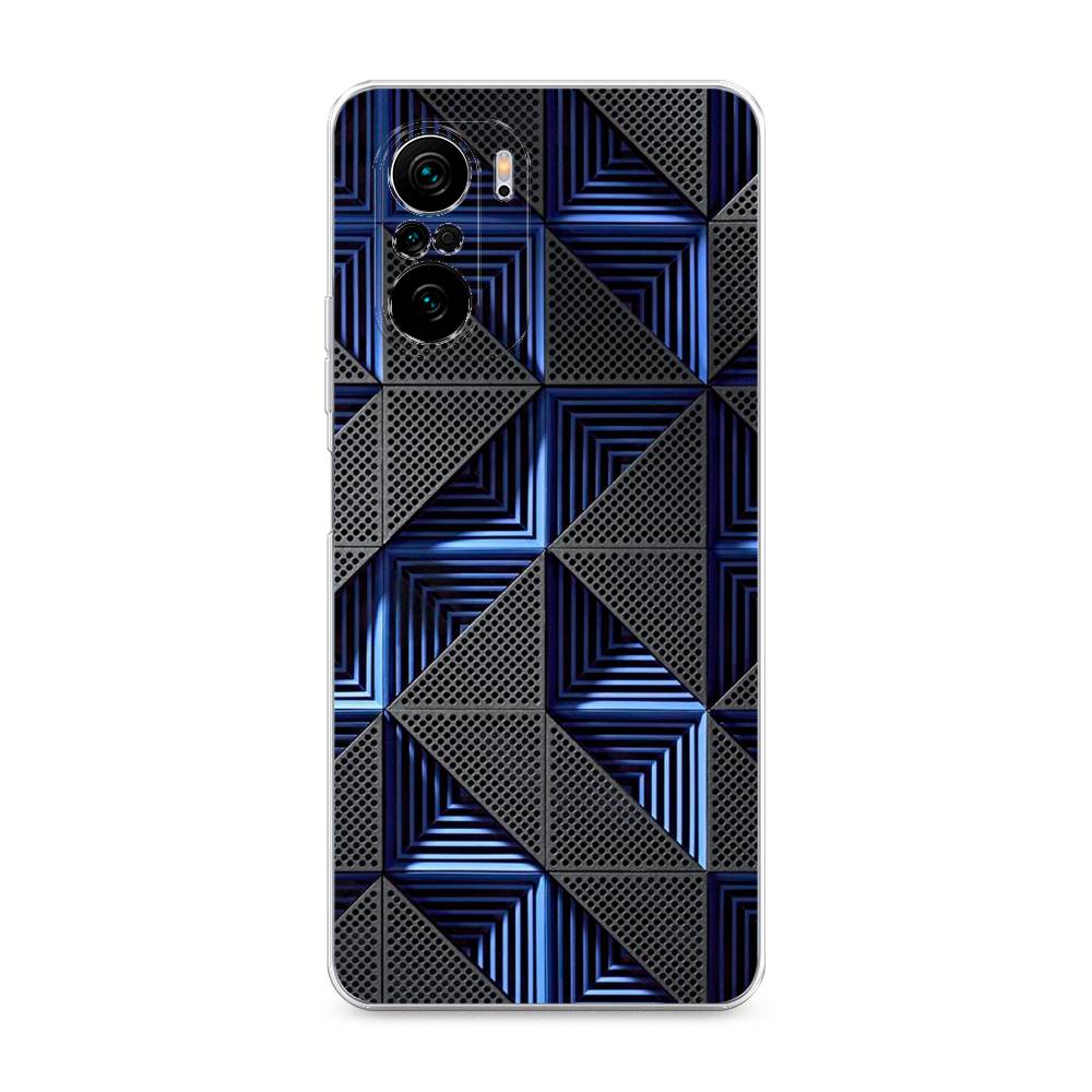 

Чехол на Poco F3/Redmi K40/Mi 11i "IBM", Серый;синий, 310150-3