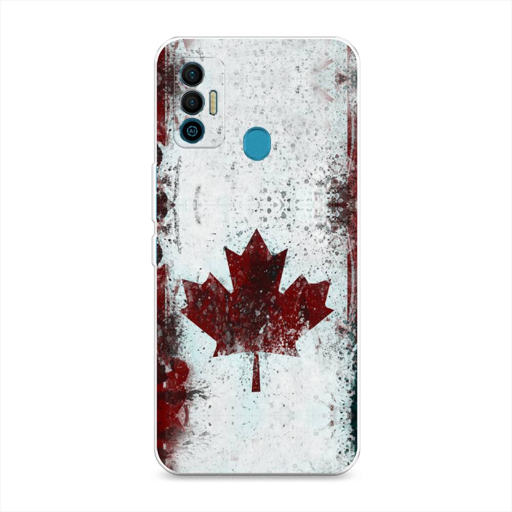 

Чехол Awog на Tecno Spark 7 "Канада", Разноцветный, 301050-5
