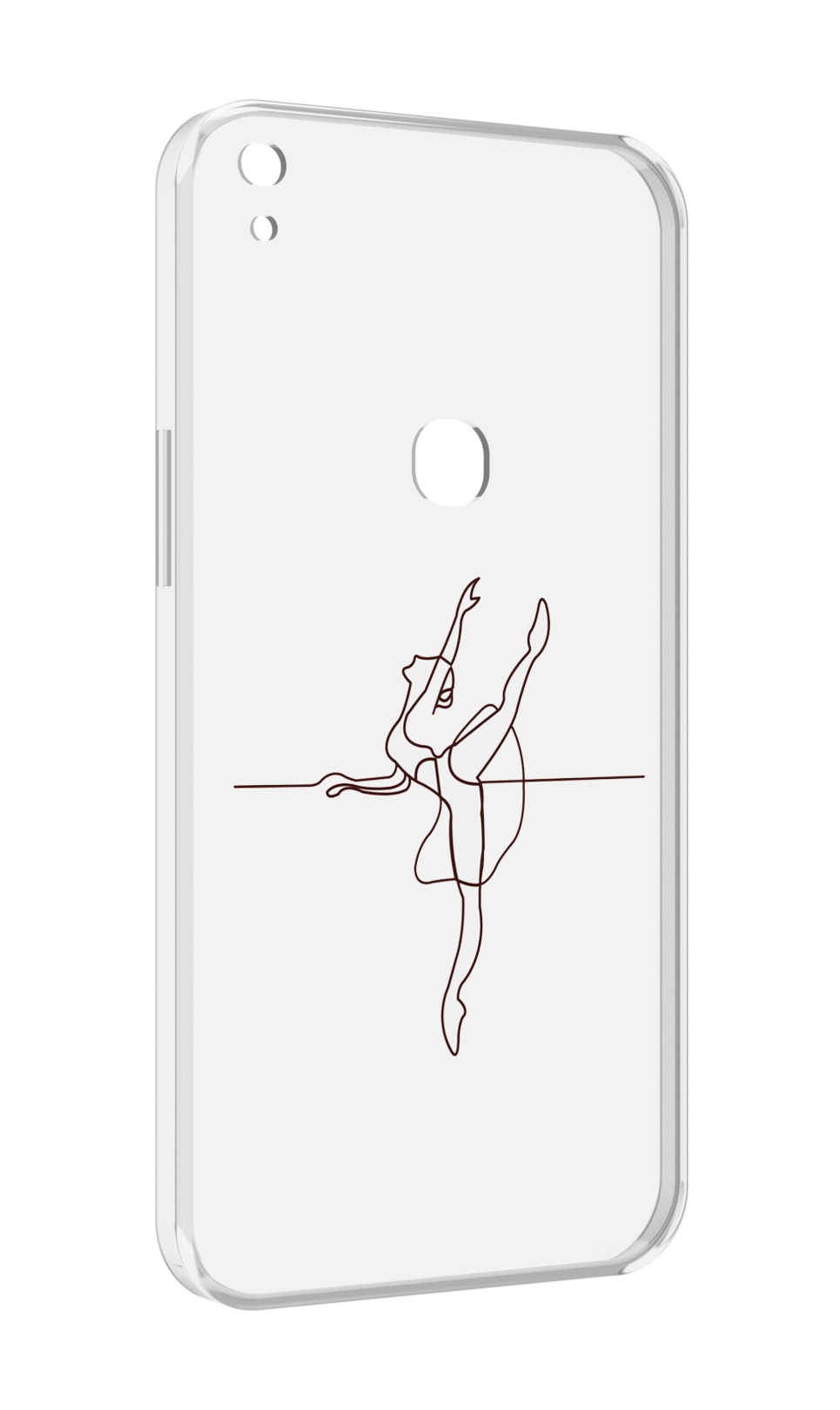 

Чехол MyPads маленькая-баллерина для Alcatel SHINE LITE 5080X 5.0, Прозрачный, Tocco