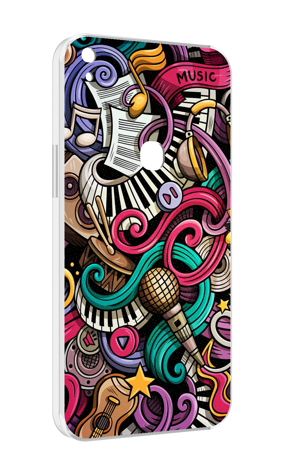 

Чехол MyPads любимая-музыка для Alcatel SHINE LITE 5080X 5.0, Прозрачный, Tocco