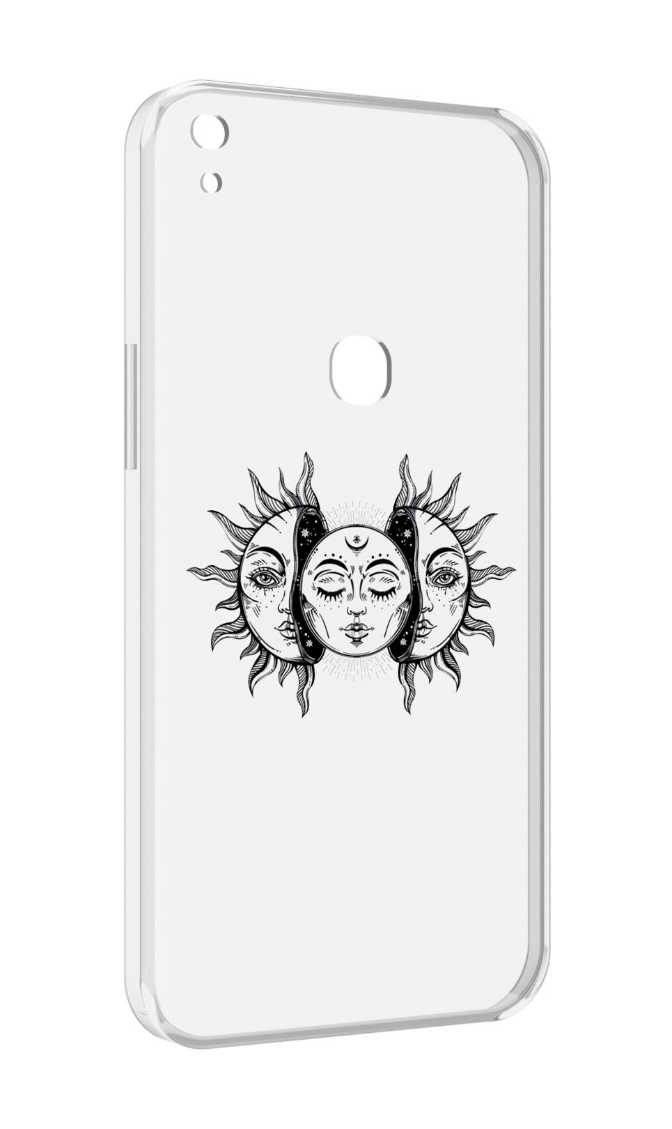 

Чехол MyPads луна-в-солнце для Alcatel SHINE LITE 5080X 5.0, Прозрачный, Tocco