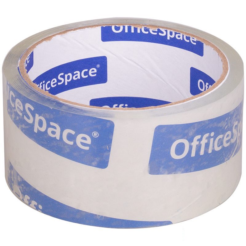 

Клейкая лента OfficeSpace (48мм x 40м, 38мкм, прозрачная чистая) 36шт, Прозрачный