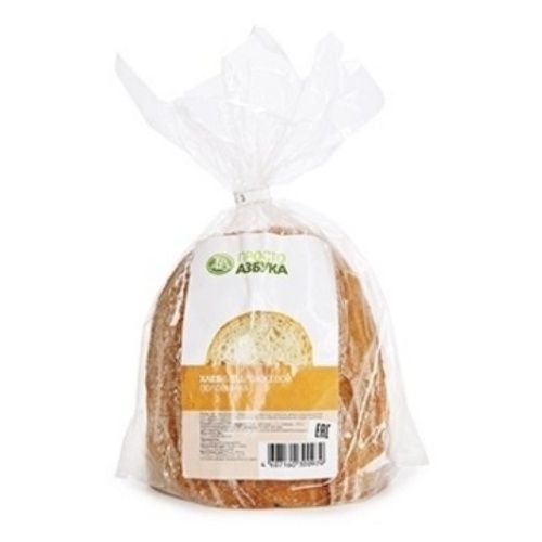 Хлеб Просто Азбука пшеничный половинка бездрожжевой 330 г 121₽