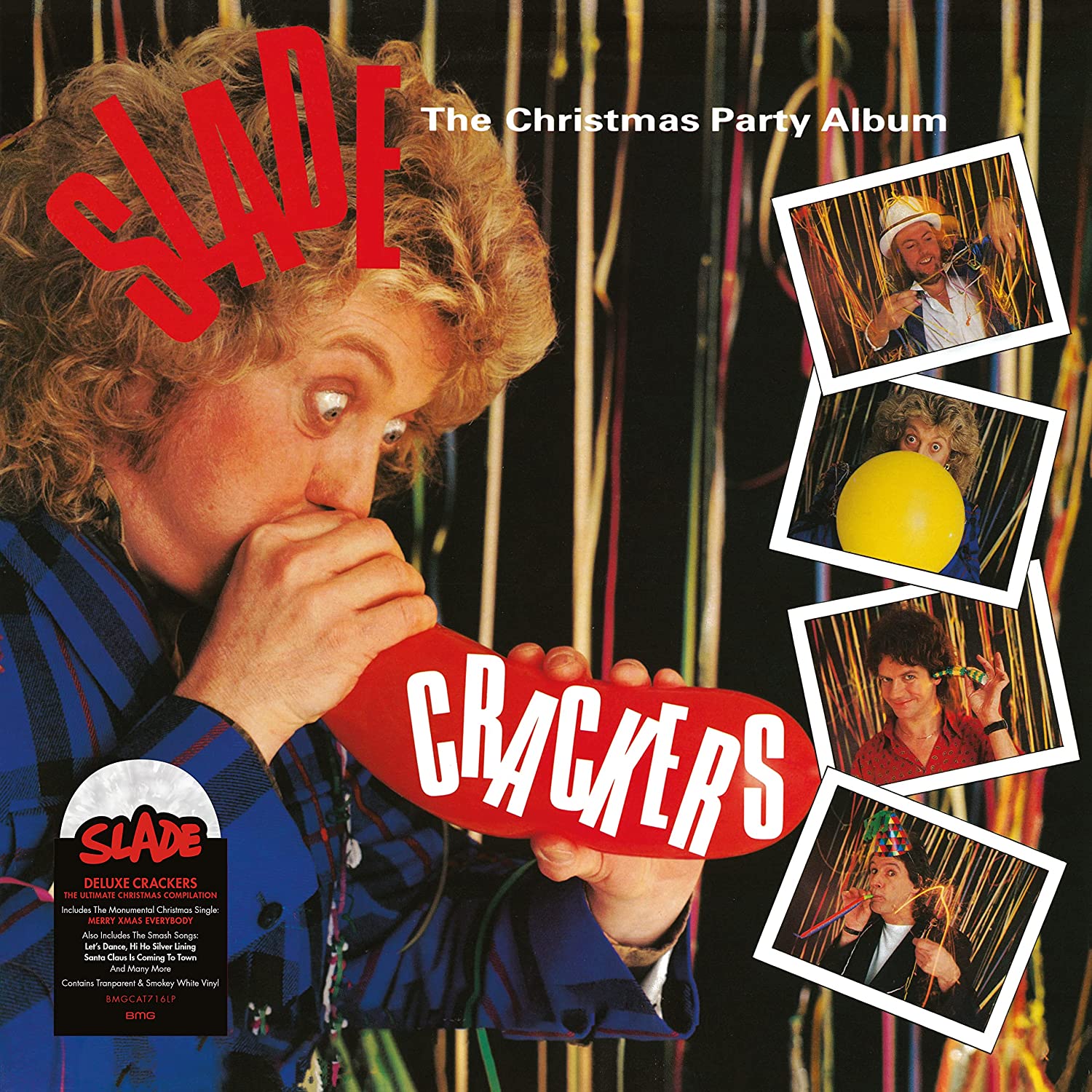 Slade Crackers (Transparent & Smokey White) (Винил)