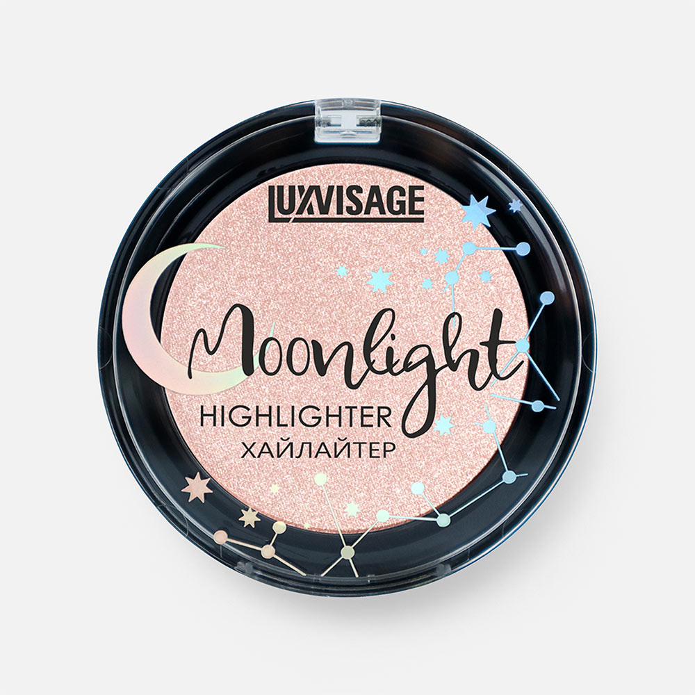 Хайлайтер для лица Luxvisage Rose Glow, №01 Moonlight, 32 г