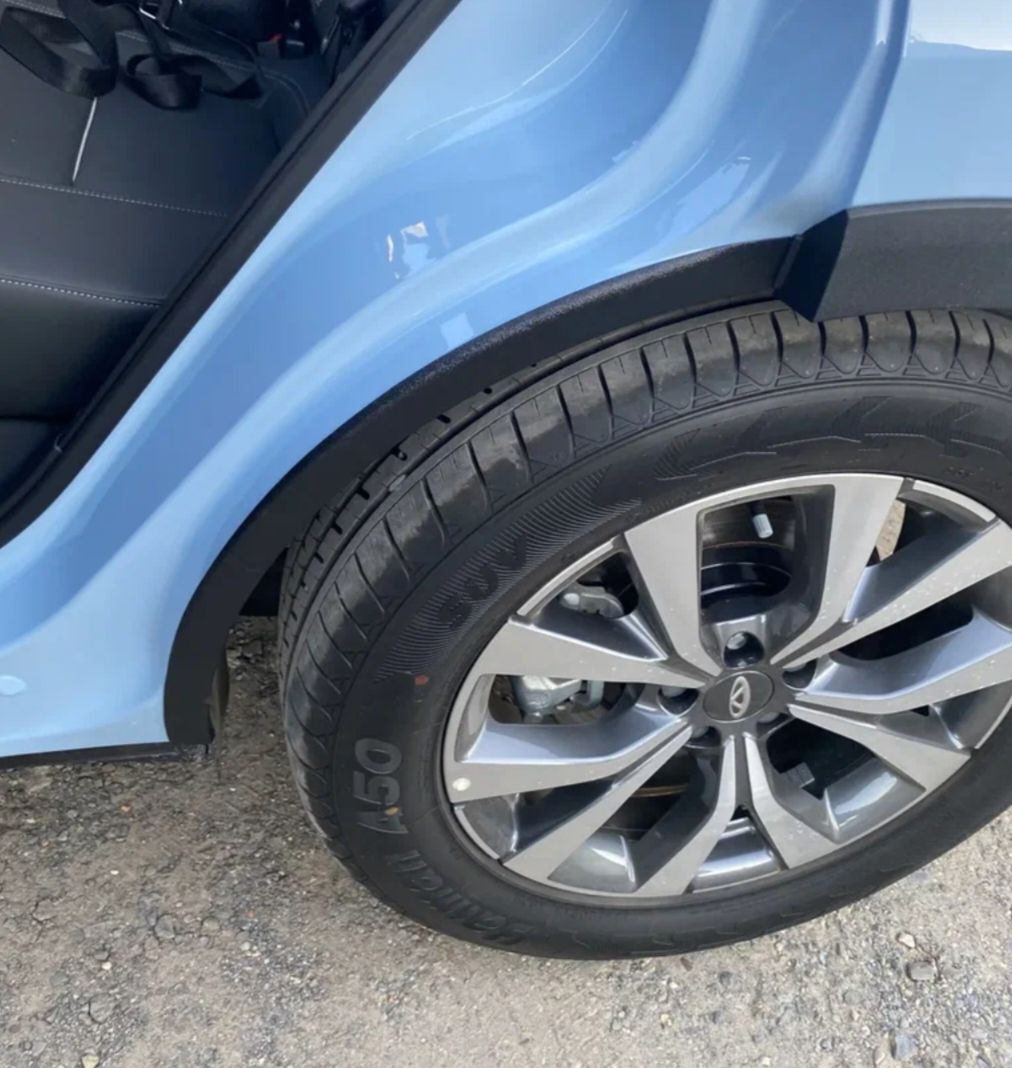 

защитные накладки задних арок Chery Tiggo 7pro, ZNZA-CTP