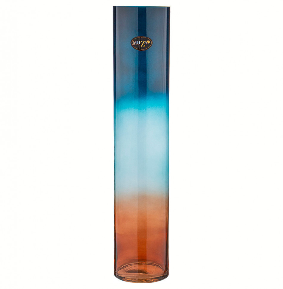 

Ваза для цветов 70 см Muza Perfetti blue amber 279291, Perfetti blue amber