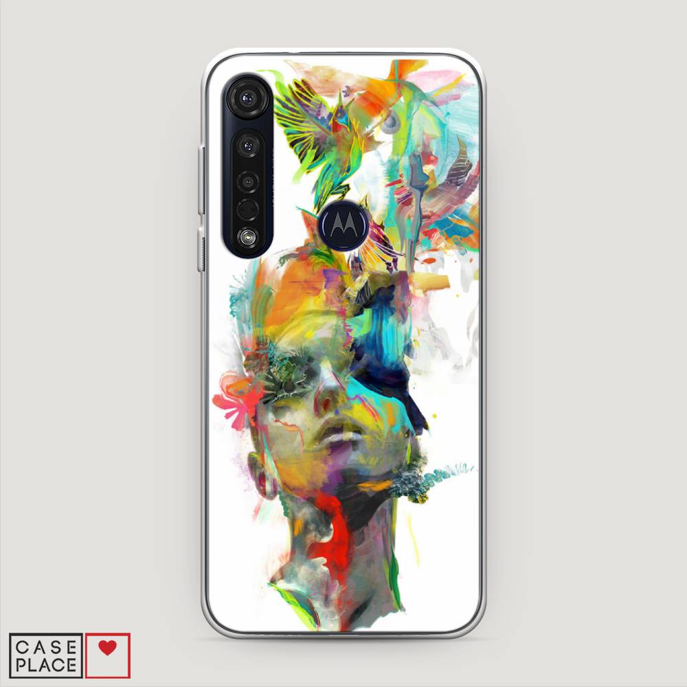 

Чехол Awog на Motorola Moto G8 Plus "Теория мечты", Разноцветный, 241450-10