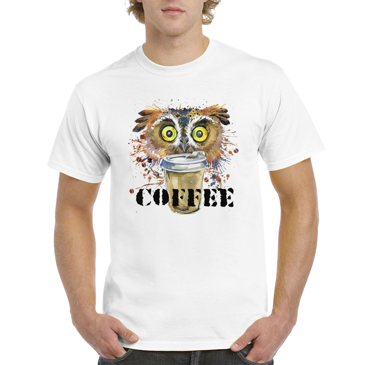 

Футболка унисекс CoolPodarok 2M015479 белая 42 RU, Белый, 2M015479