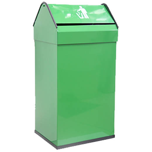 фото Урны для мусора nofer ведро металическое 41 л. зелёное (14118.2 g)