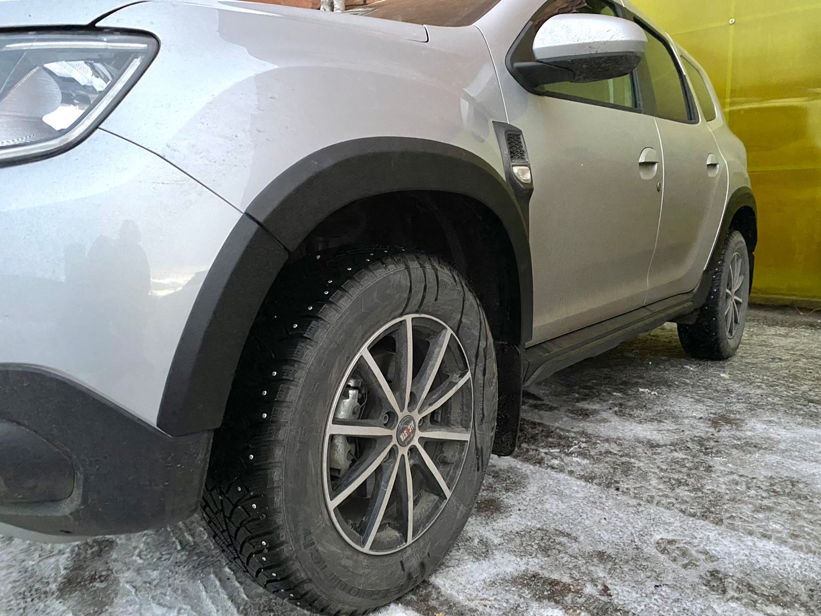 

Расширители колесных арок для Рено Дастер/Renault Duster с 2021 г., Черный, 20000000226118