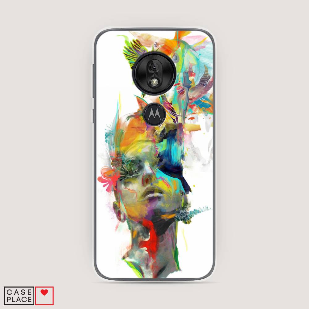 

Чехол Awog на Motorola Moto G7 Play / Моторола Мото G7 Плэй "Теория мечты", Разноцветный, 241250-10