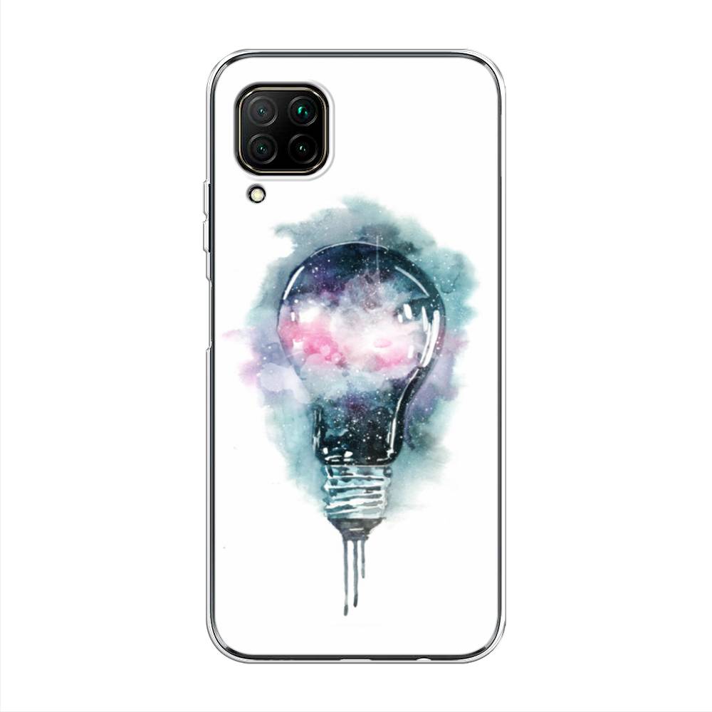 

Чехол на Huawei Nova 6 SE "Волшебная лампа", Белый;серый, 611750-4