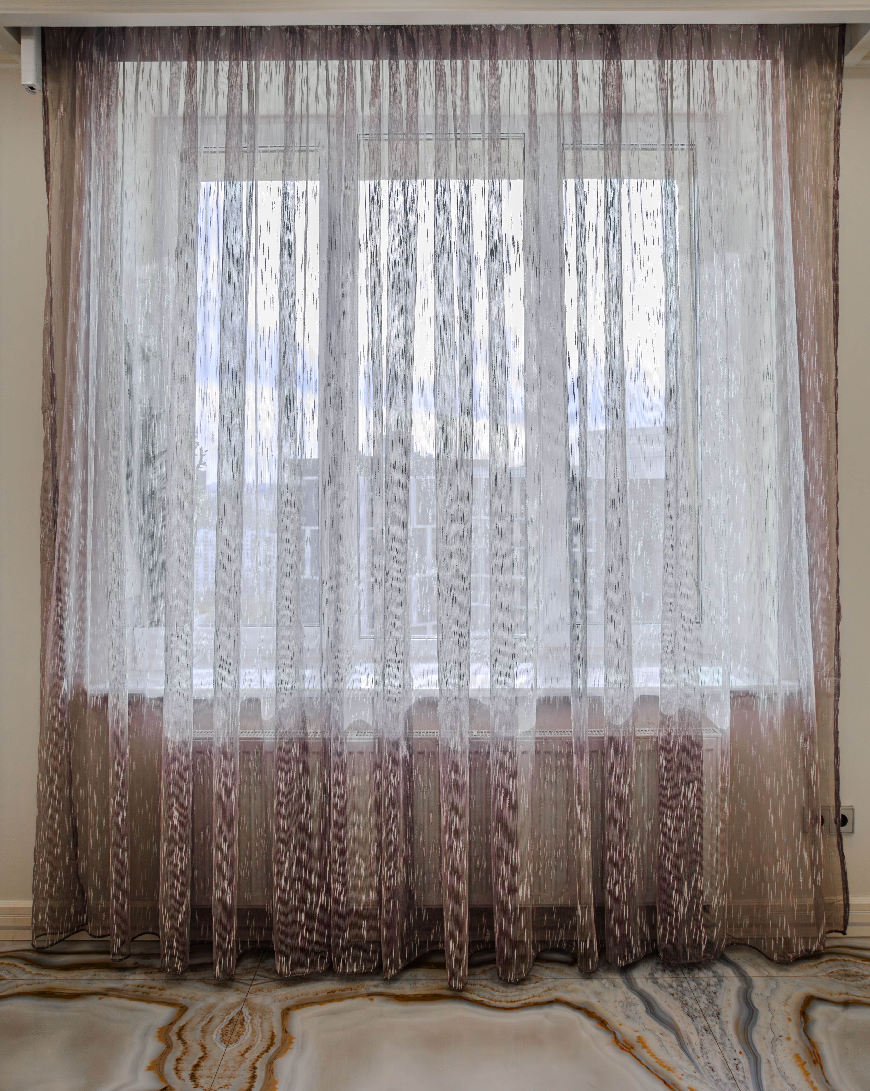 

Тюль INVA Дождик высота 250 см ширина 500 см Серый. СМ_Tor_250_5_V_1101_серый, Органза Дождик