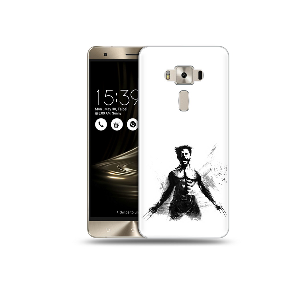 

Чехол MyPads Tocco для Asus ZenFone 3 росомаха, Прозрачный, Tocco