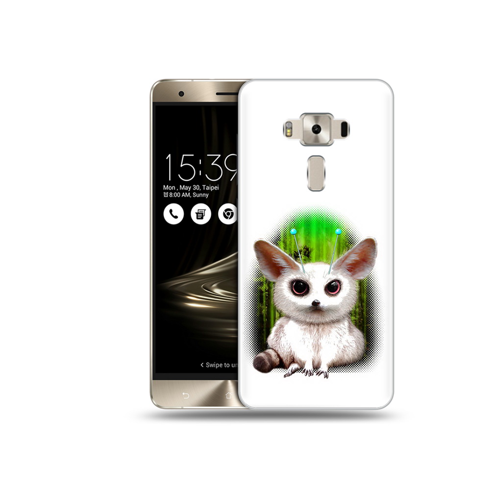 

Чехол MyPads Tocco для Asus ZenFone 3 пушистое животное, Прозрачный, Tocco